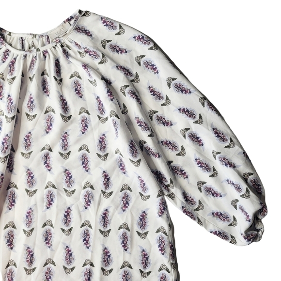 Loft Floral Blouse Small - Picture 3 of 5